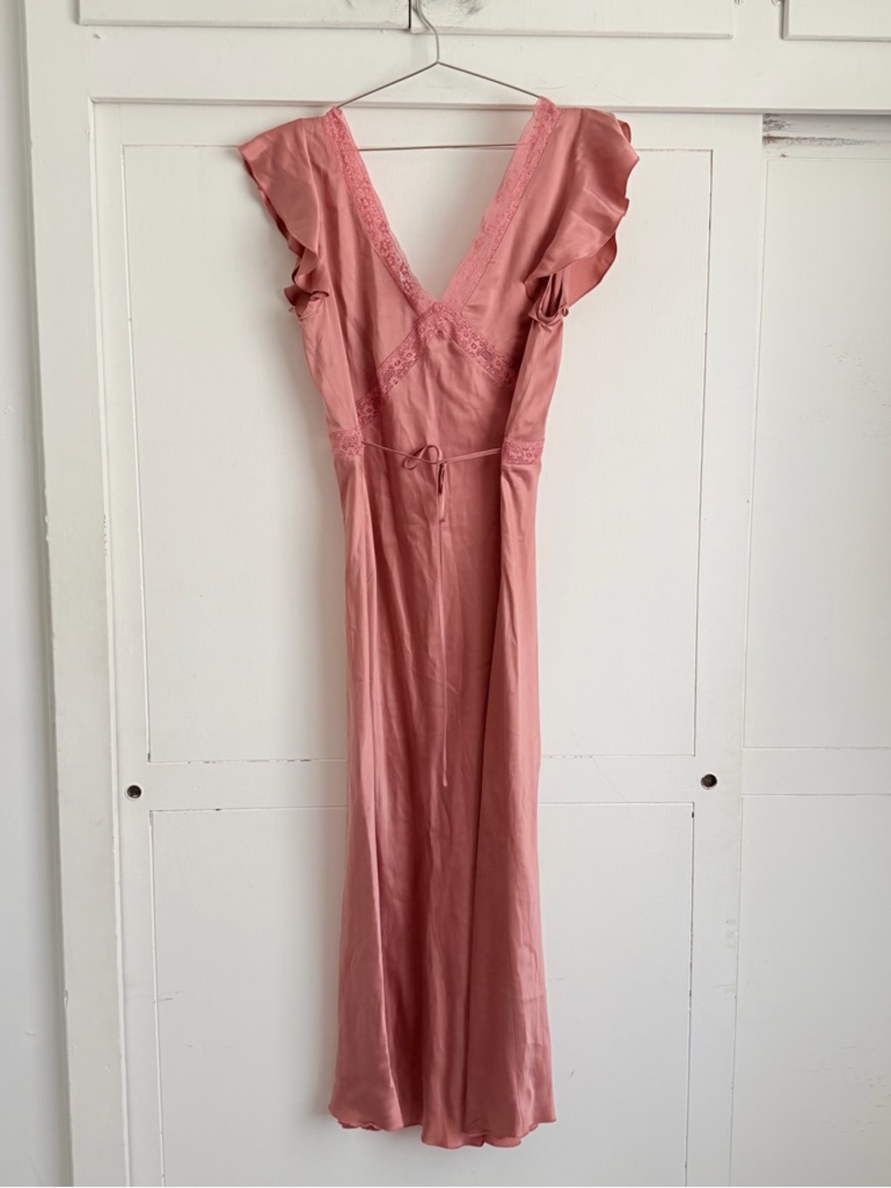 Realisation The Fleur Silk Dress - Dusty Rose - Picture 2 of 7